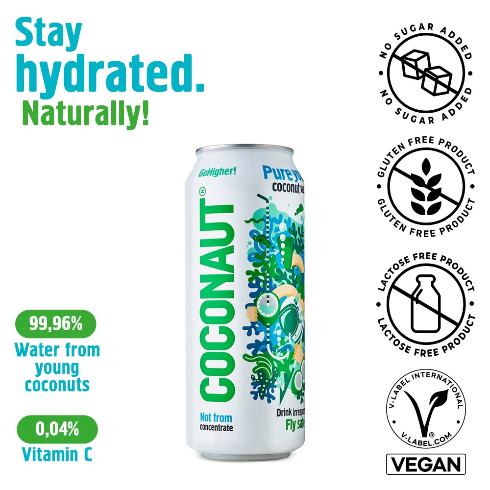 Coconaut - Pure Young Coconut Water 320ml (inkl. 0,25€ Pfand)