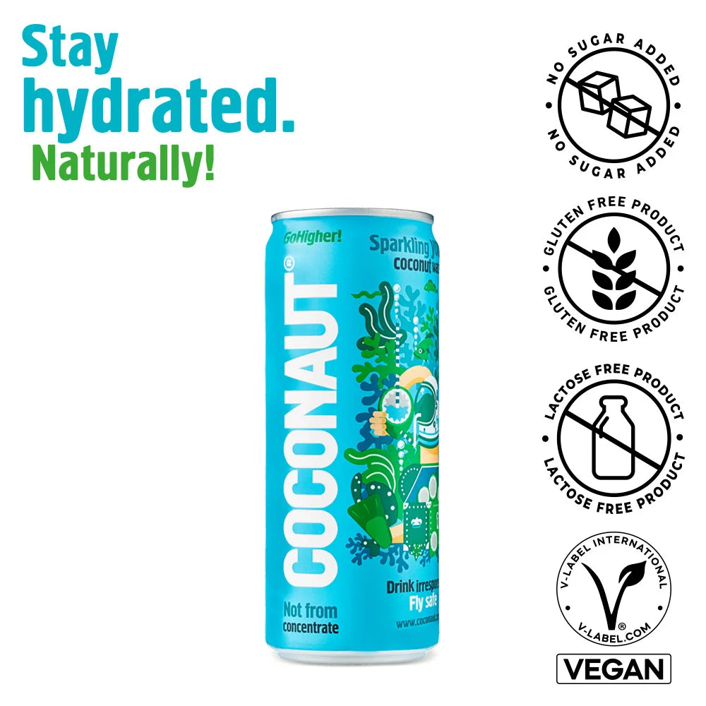 Coconaut - Sparkling Young Coconut Water 320ml (inkl. 0,25€ Pfand)